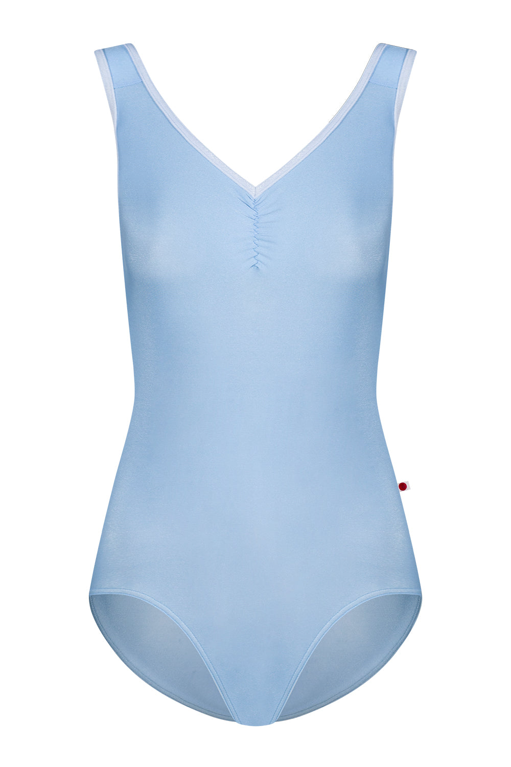 Tiffany leotard in N-Moontide body color with V-Serenade trim color