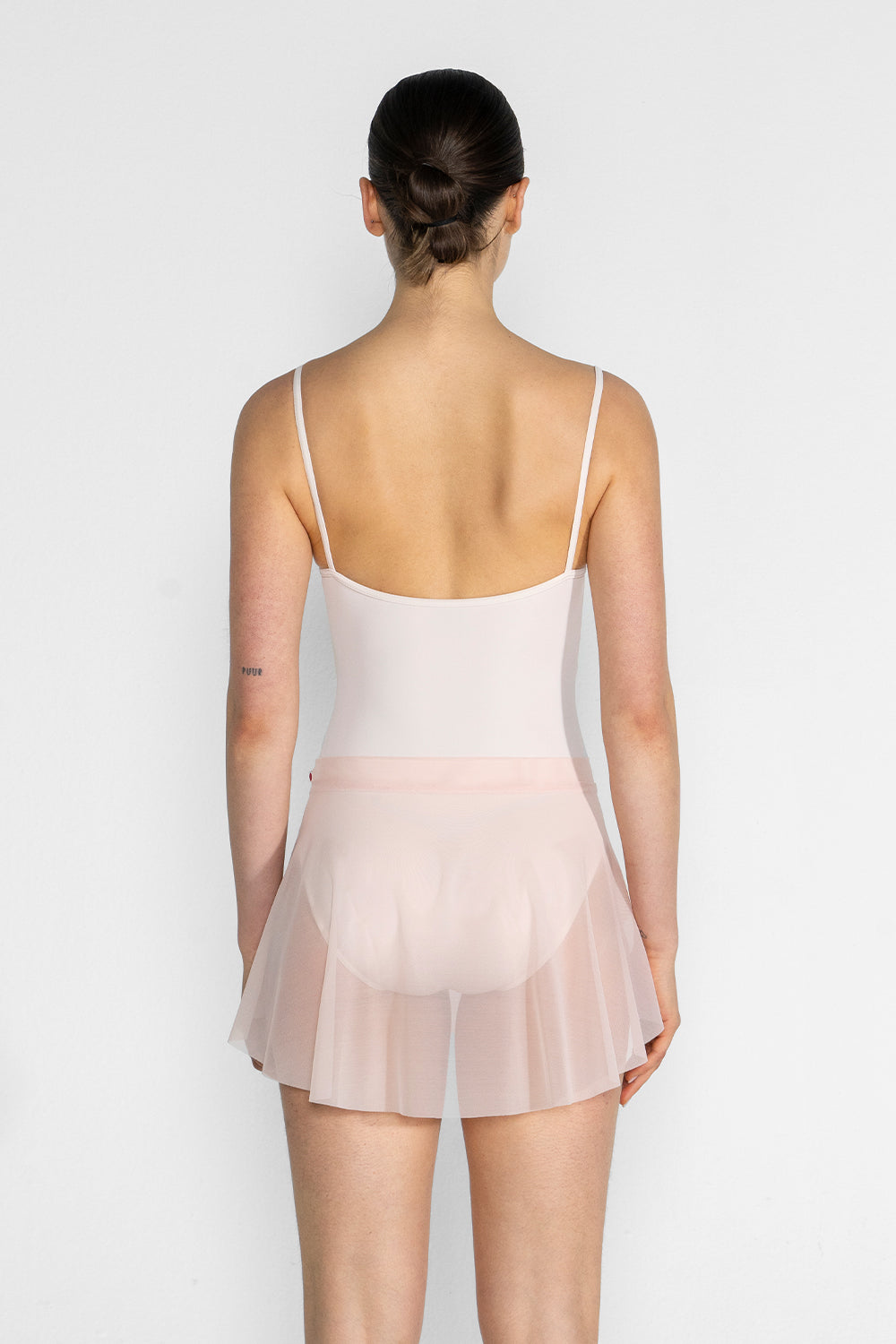 Viola skirt in Mesh Blush