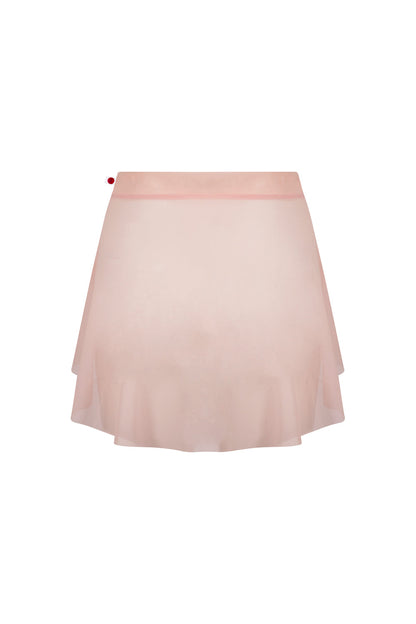 Viola skirt in Mesh Blush